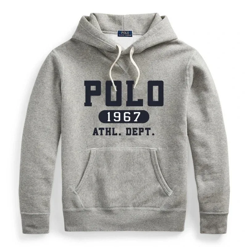 Polo Ralph Lauren Polo Ralph Lauren Grey '1967' Hoodie Grey - 1