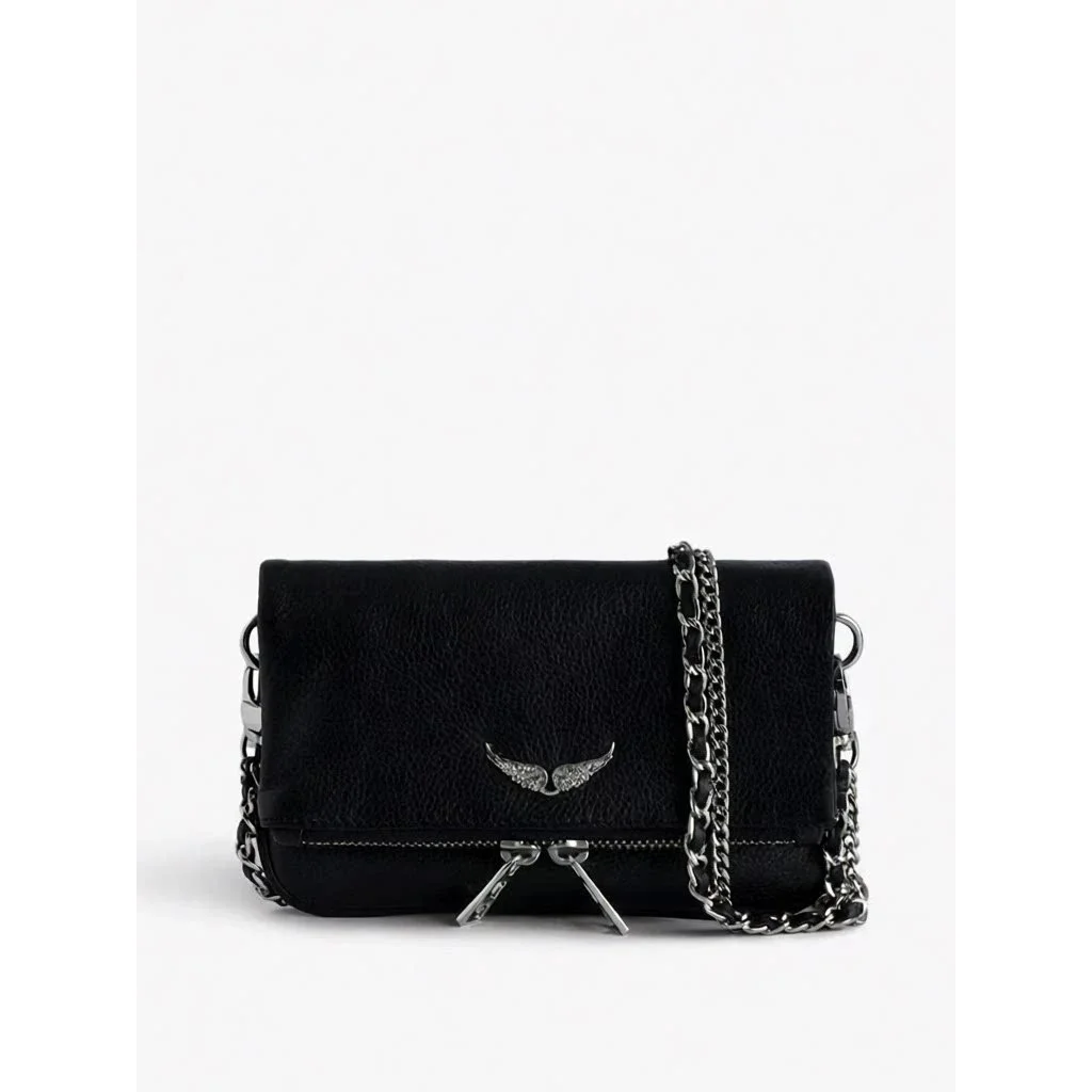 Other Small Black No Fringe Shoulder Bag Black - 1