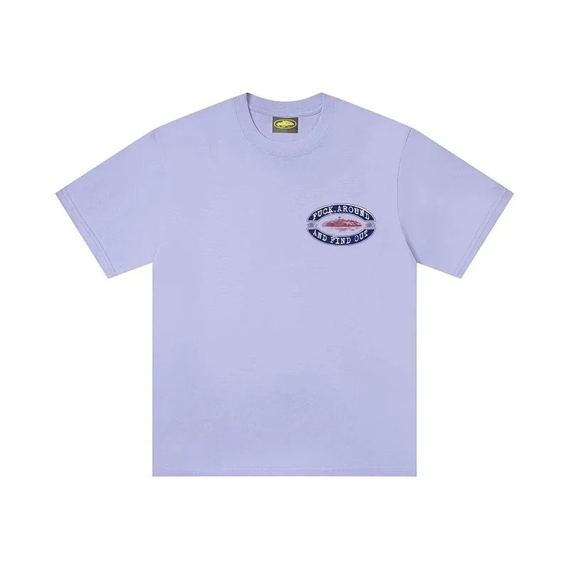 Other Unisex Lilac 'Puck Around' T-Shirt Purple - 1