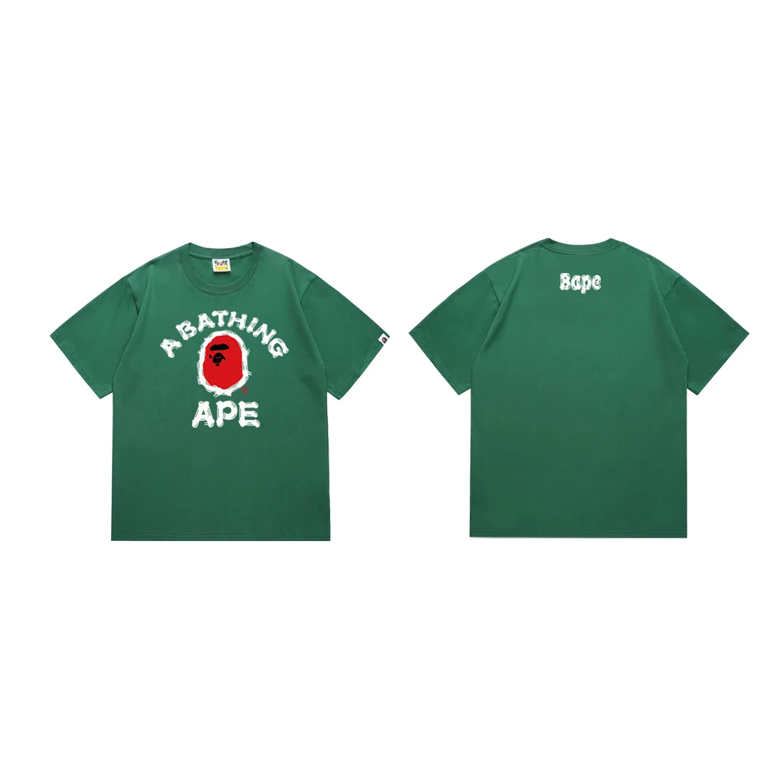 A Bathing Ape A Bathing Ape BAPE STA Green T-Shirt Green - 1