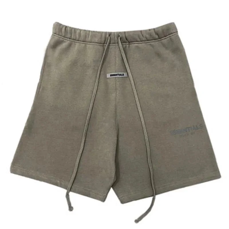 Essentials Olive Green Sweatshorts