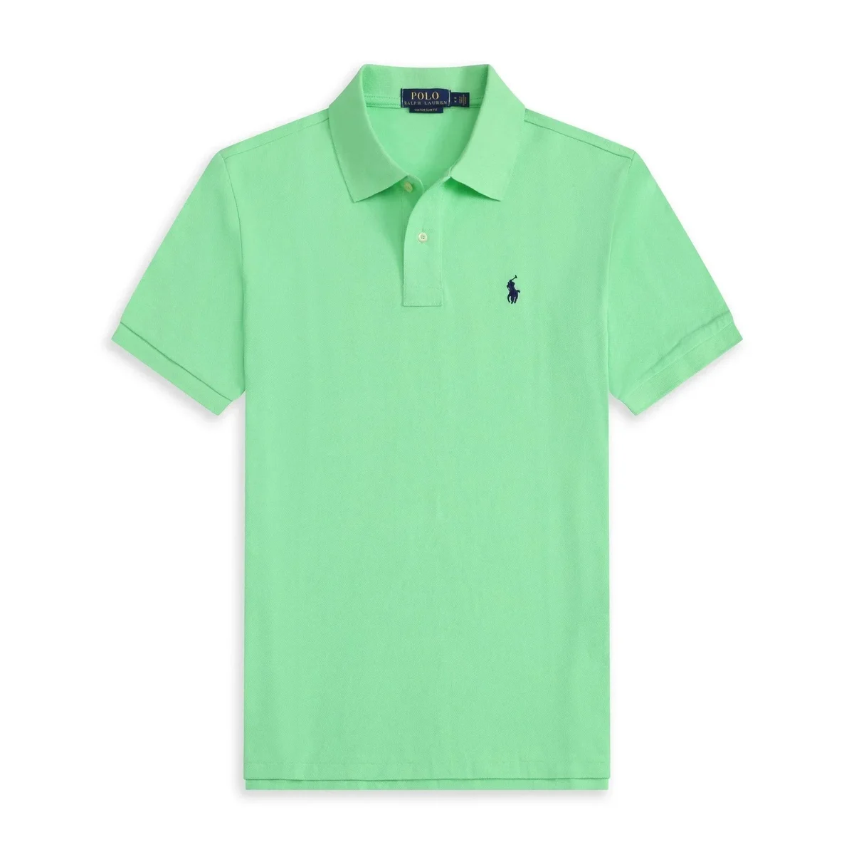Polo Ralph Lauren Polo Ralph Lauren Classic Logo Lime Green Polo Shirt Green - 1