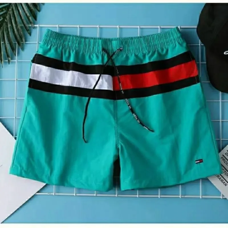 Tommy Hilfiger Tommy Hilfiger Green Striped Shorts Green - 1