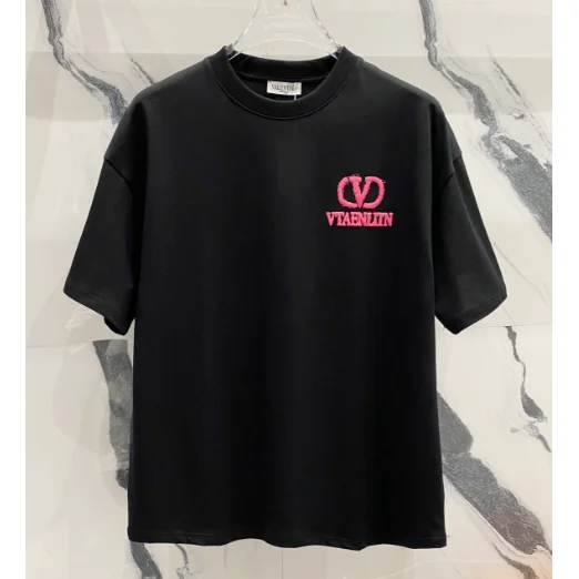 Valentino Valentino VLogo Black T-Shirt Black - 1