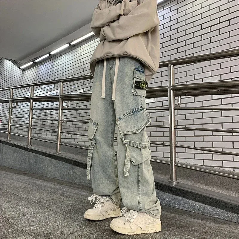 Stone Island Stone Island 68-15 B-2 Blue Cargo Jeans Blue
