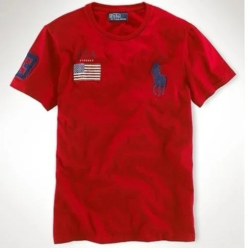 Polo Ralph Lauren Polo Ralph Lauren USA Red T-Shirt Red - 1