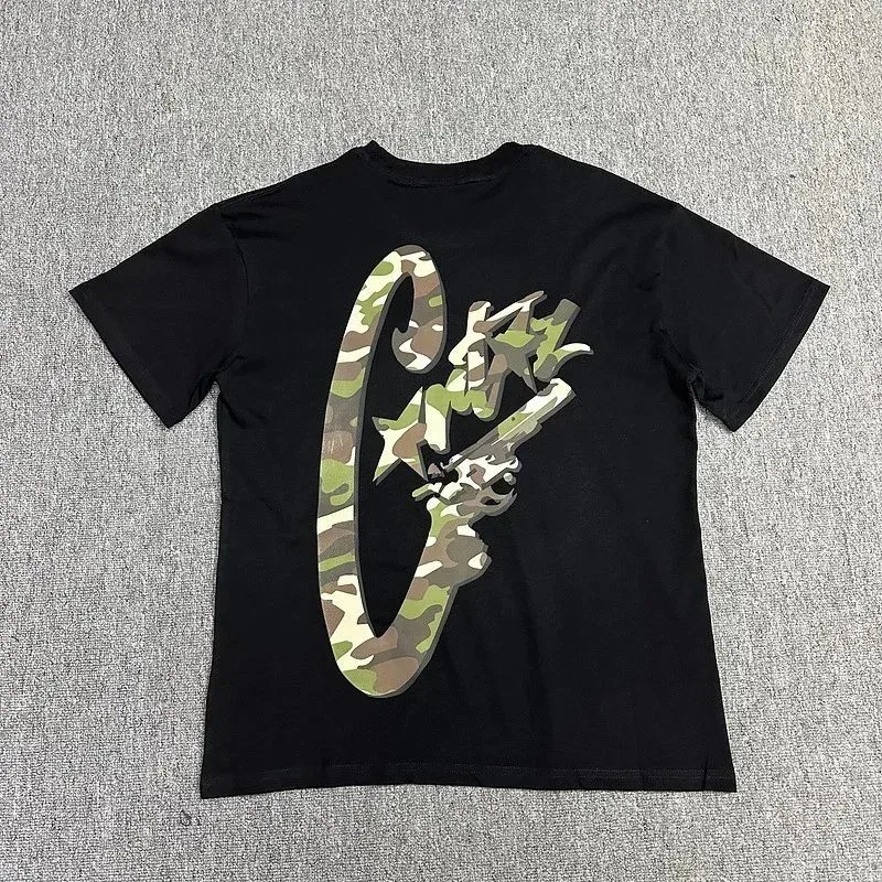 Other Black Camo Print T-Shirt Black - 1