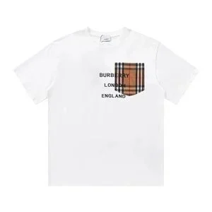 Burberry Burberry Classic Check White T-Shirt White