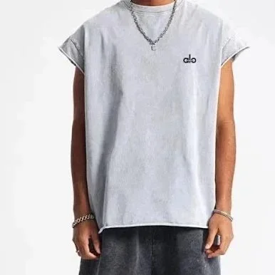 Other Unisex Cement Grey Oversized T-Shirt Grey - 1