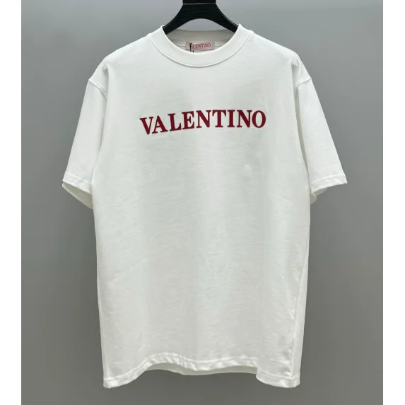Valentino Valentino Red Logo White T-Shirt White - 1