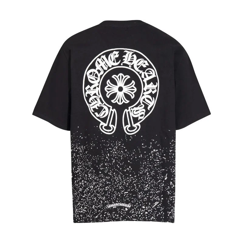 Chrome Hearts Chrome Hearts One Heart Black T-Shirt Black - 1