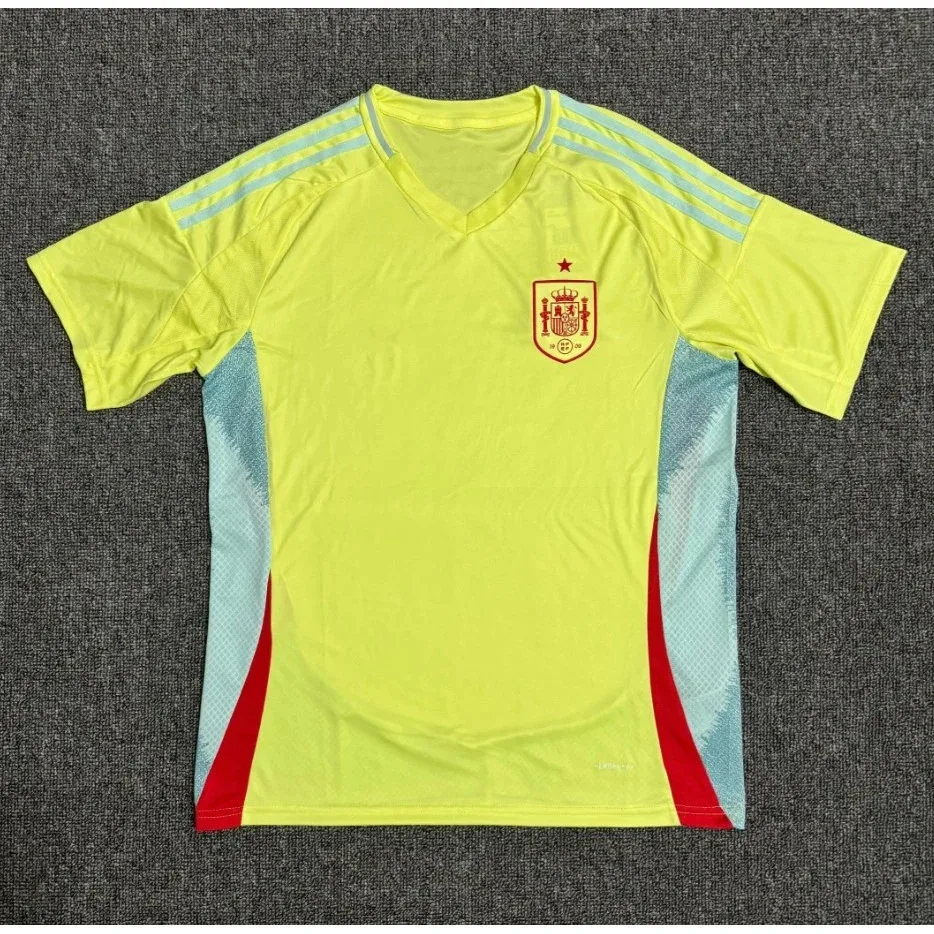 Adidas Adidas Spain Away Jersey 2425 Yellow Soccer Shirt Yellow - 1