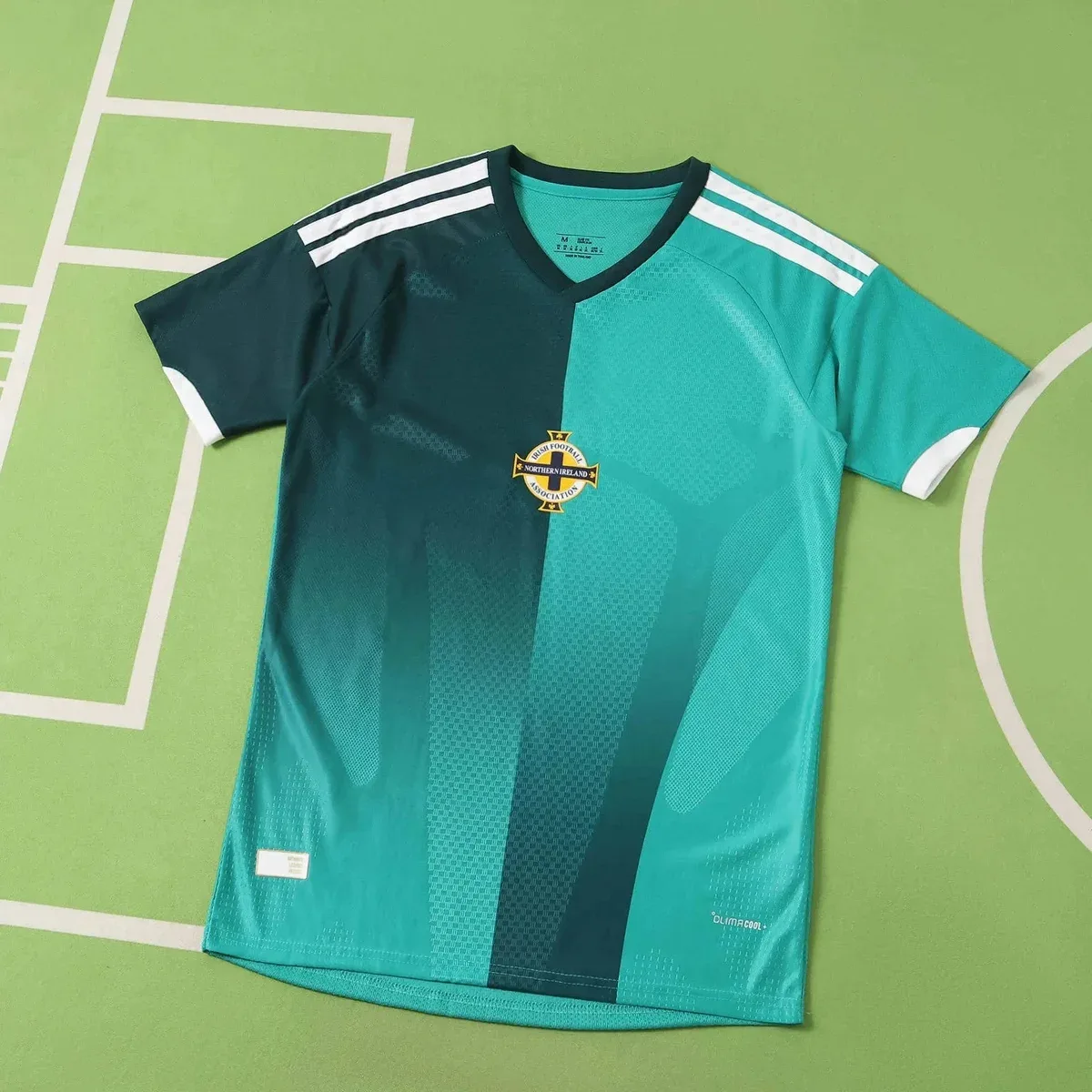 Adidas Adidas Classic Football Northern Ireland Jersey Green Green - 1