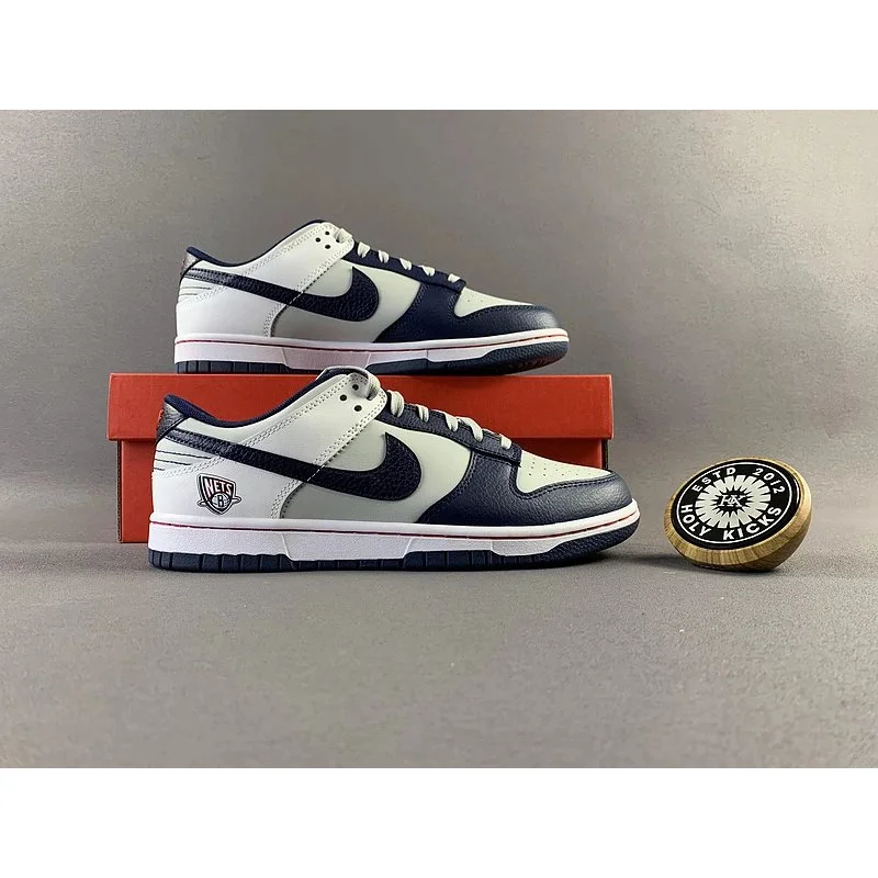 Nike Nike Dunk Low Brooklyn Nets Navy/White Sneakers Multicolor