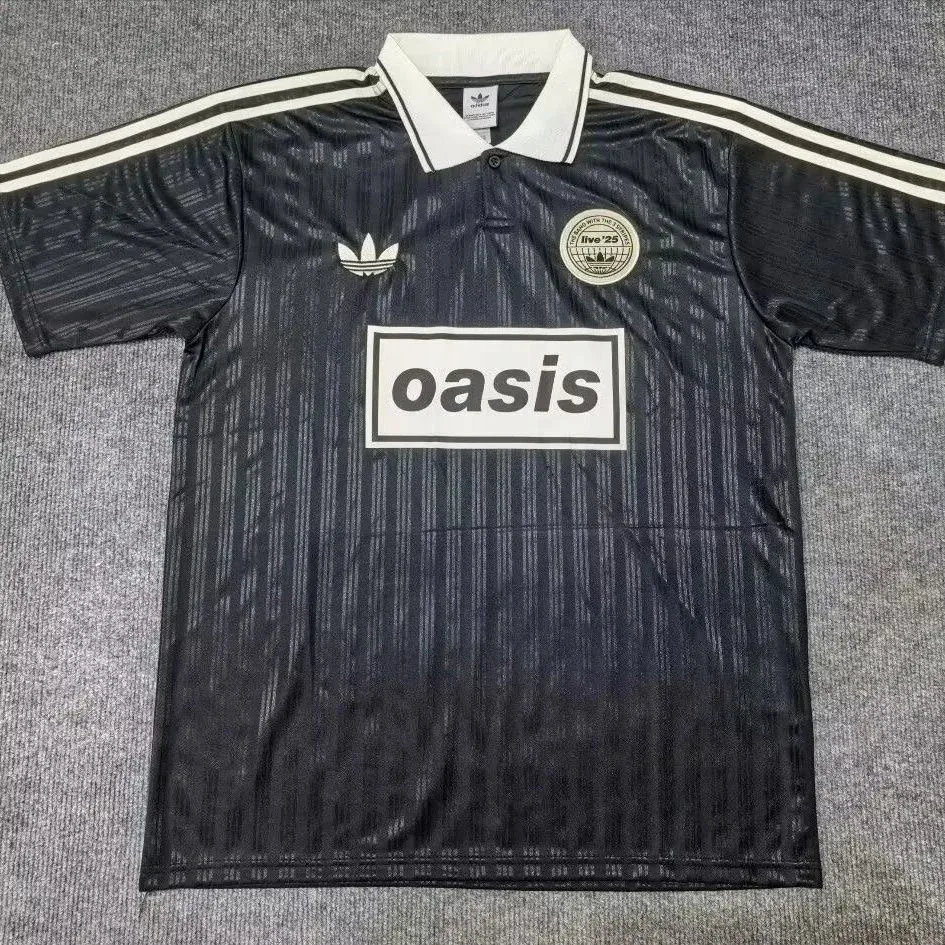Adidas Adidas Serie A Oasis Black Football Jersey Black