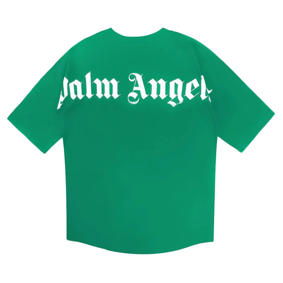 Palm Angels Palm Angels Green 'Palm Angels' Logo T-Shirt Green - 1