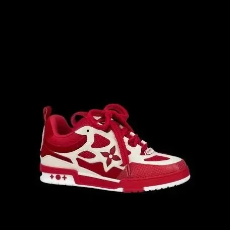 Louis Vuitton Louis Vuitton LV Trainer Red/White Sneakers Red