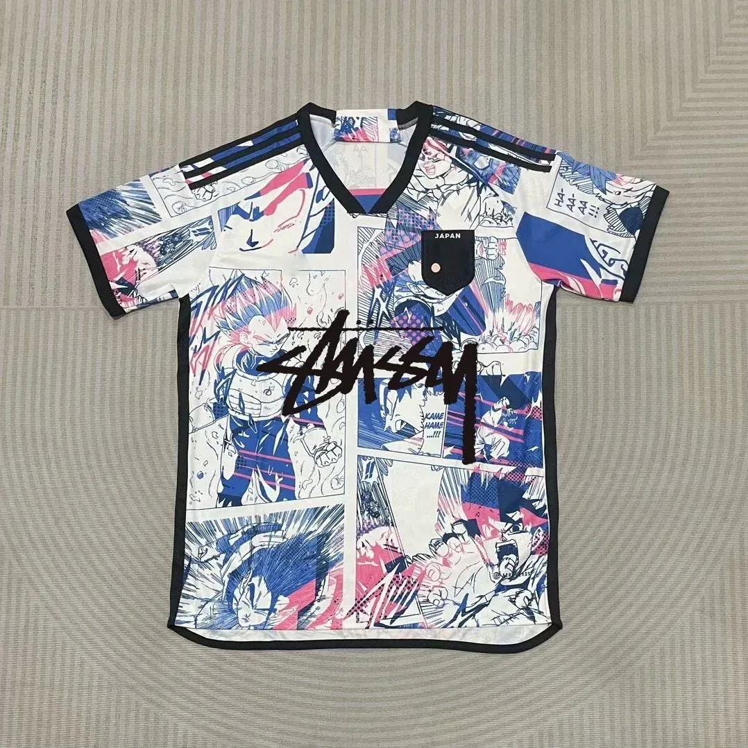 Stussy Stussy Japan Anime Dragon Ball Signed T-Shirt White - 1