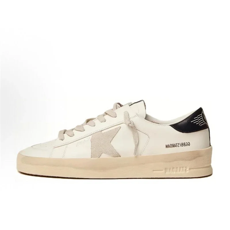 Golden Goose Golden Goose Super-Star Star Logo White Sneakers White