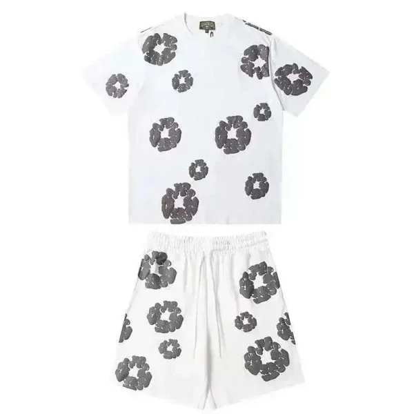 Other Co-ord Set with Scrunchie Print in ZJ-33 White White - 1