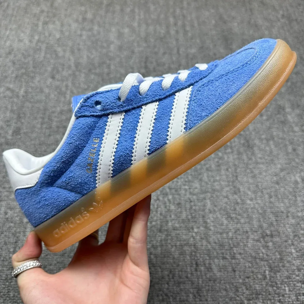 Adidas Adidas Gazelle Blue Gum Sneakers Blue - 1