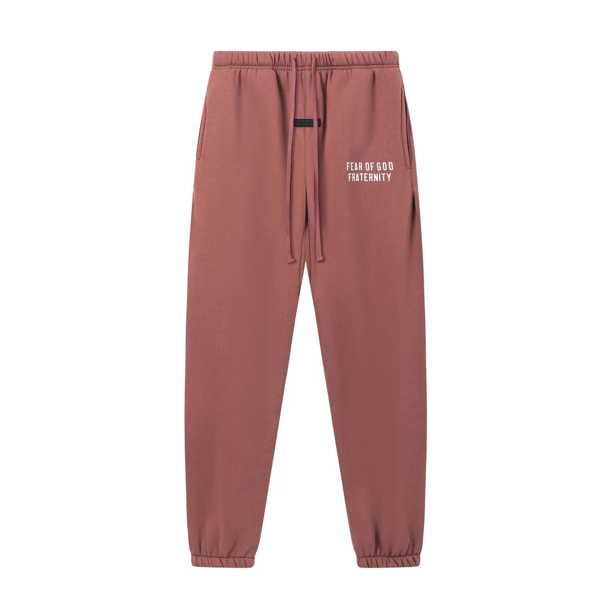 Fear of God Fear of God Essentials B-2酒红色裤子 Sweatpants Red - 1
