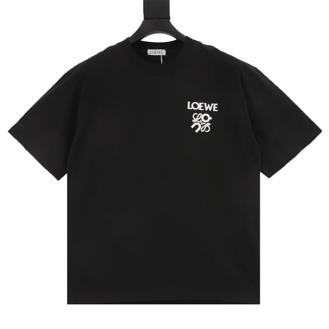 Loewe Loewe Anagram Black/White T-Shirt Black
