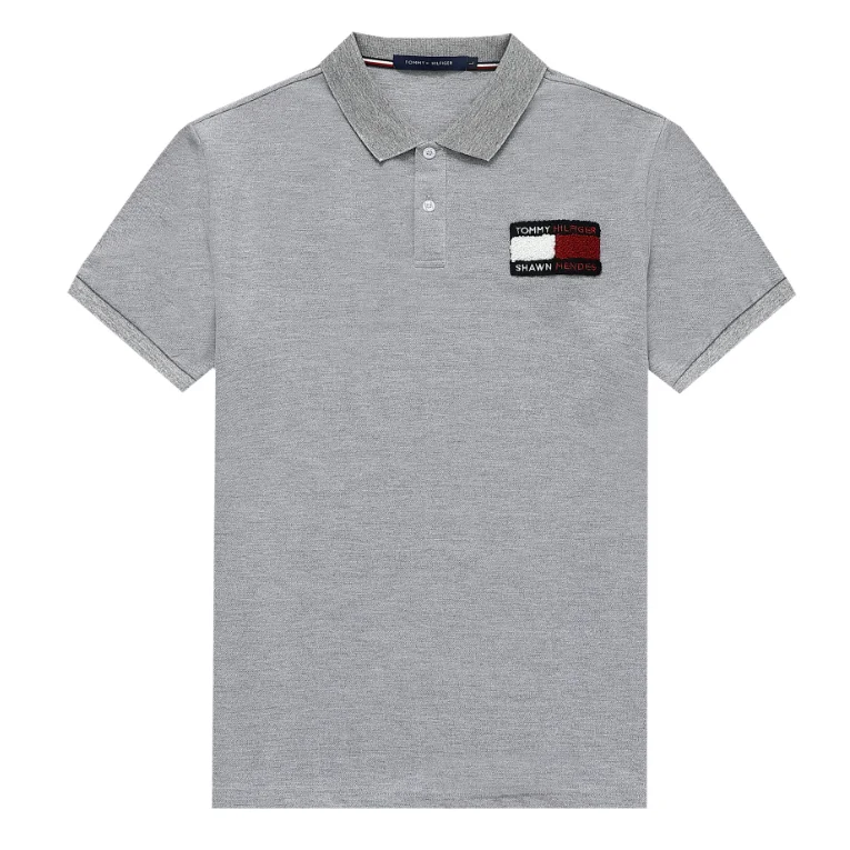 Tommy Hilfiger Tommy Hilfiger Grey Classic Polo Shirt Grey - 1