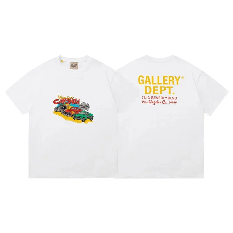 Gallery Dept. Gallery Dept. CARS Graphic White T-Shirt White