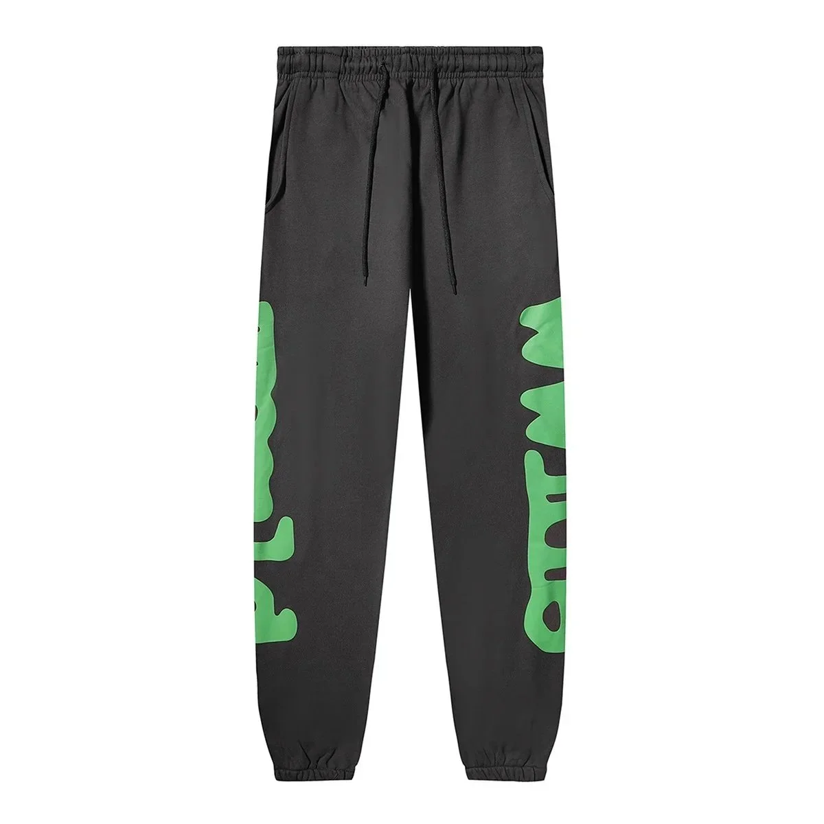 Travis Scott Travis Scott Cactus Jack Black/Neon Green Sweatpants Black
