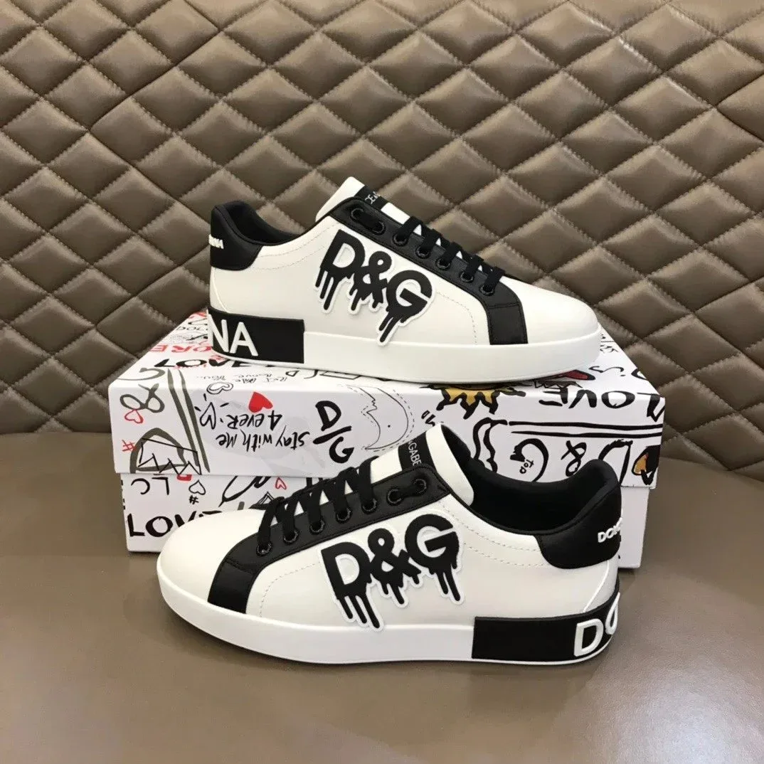 Dolce & Gabbana Dolce & Gabbana D&G White/Black Sneakers White - 1