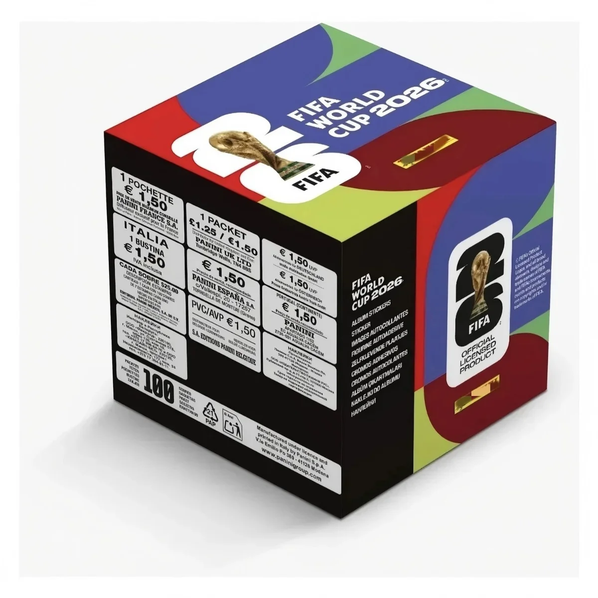 Panini FIFA World Cup 2026 Sticker Album (100 Pack) — Oopbuy Spreadsheet find