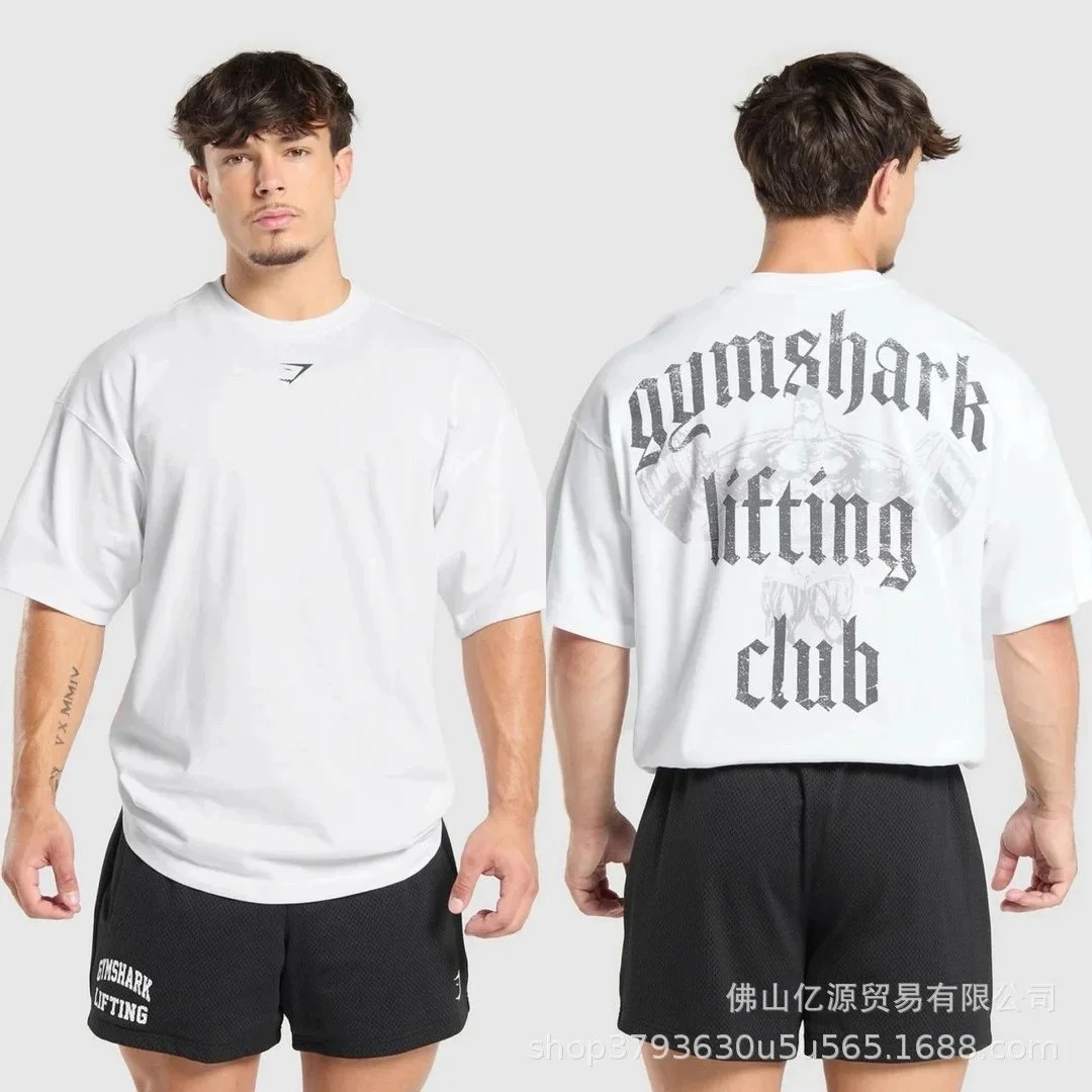 Gymshark Gymshark Lifting Club White T-Shirt White - 1