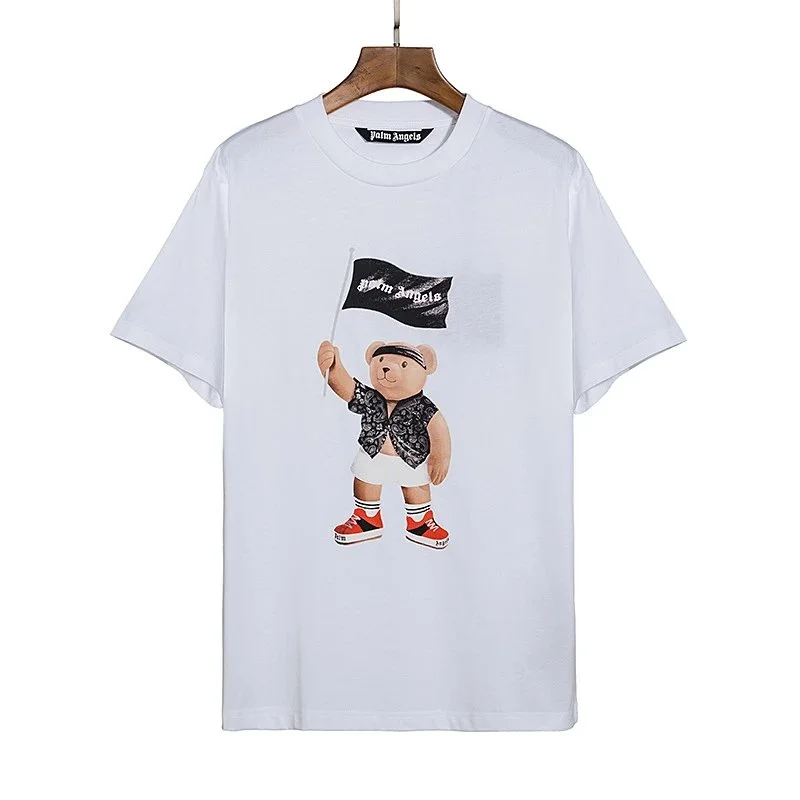 Palm Angels Palm Angels Bear White T-Shirt White - 1