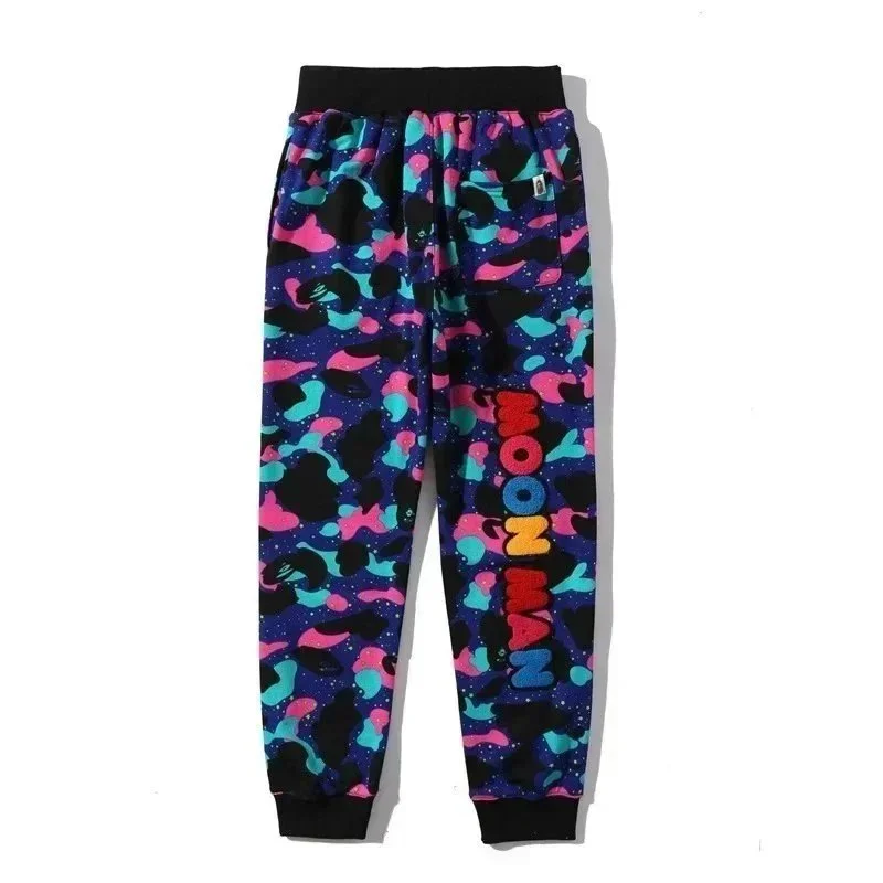 A Bathing Ape BAPE STA ABC Camo Moonman Sweatpants