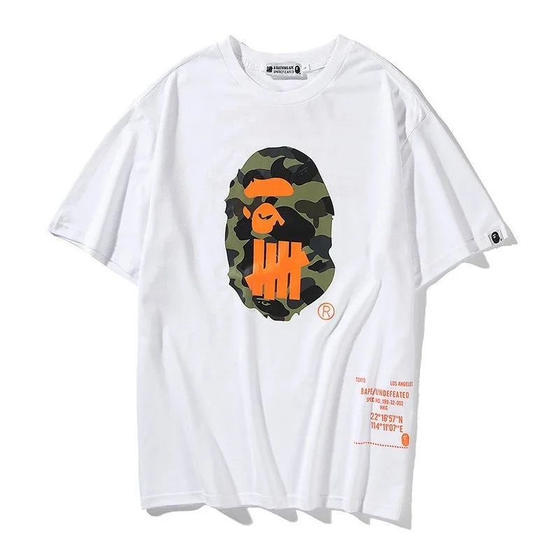 A Bathing Ape A Bathing Ape BAPE STA White Camo Baby Milo T-Shirt White - 1