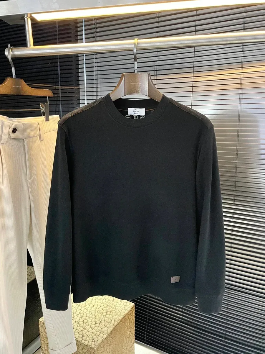 Berluti Berluti Black Crewneck Sweater Black - 1