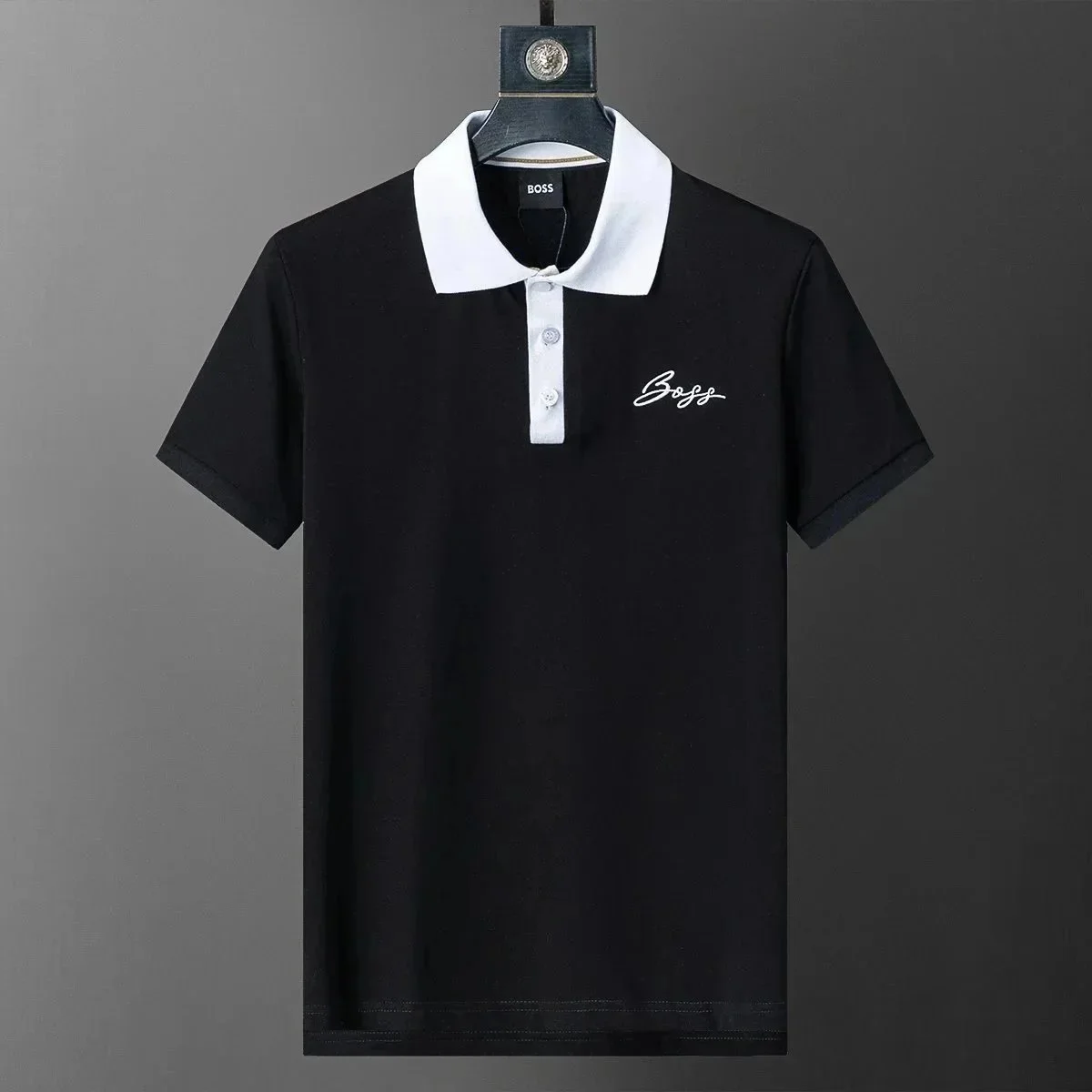 Hugo Boss Hugo Boss Black & White Polo Shirt Black - 1