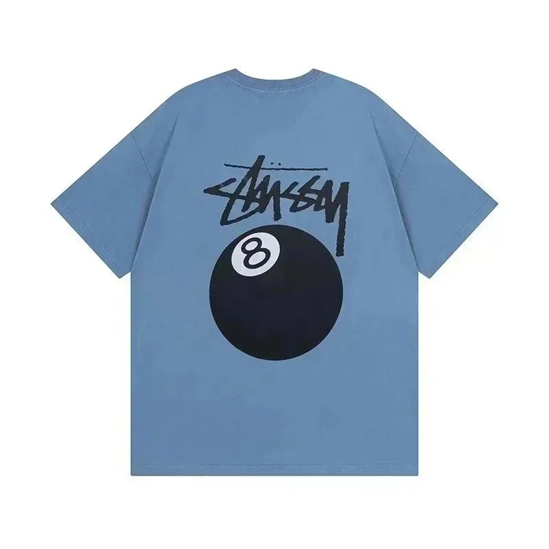 Stussy Stussy Stüssy 8-Ball T-Shirt Blue T-Shirts Blue - 1