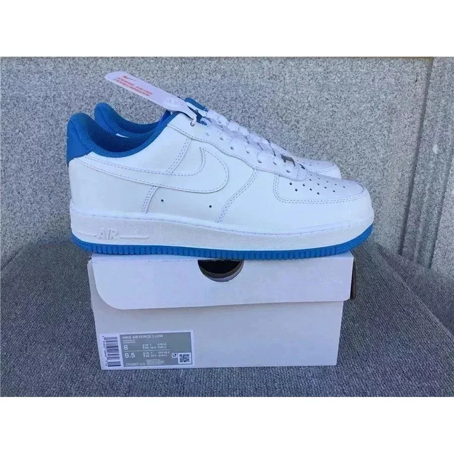 Nike Nike Air Force 1 Low Sail/University Blue Sneakers White - 1