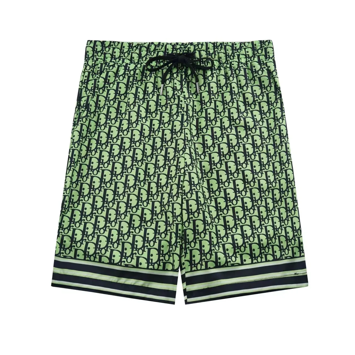 Dior Dior Oblique Lime Green Shorts Green
