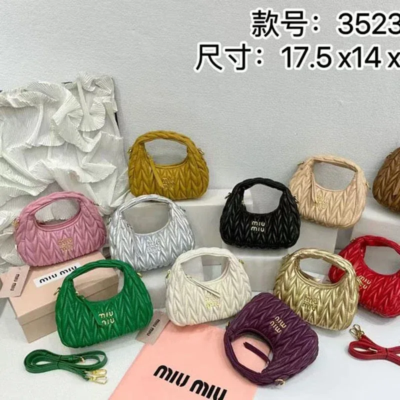 Miu Miu Miu Miu Matelassé Ginger Yellow Handbag Yellow