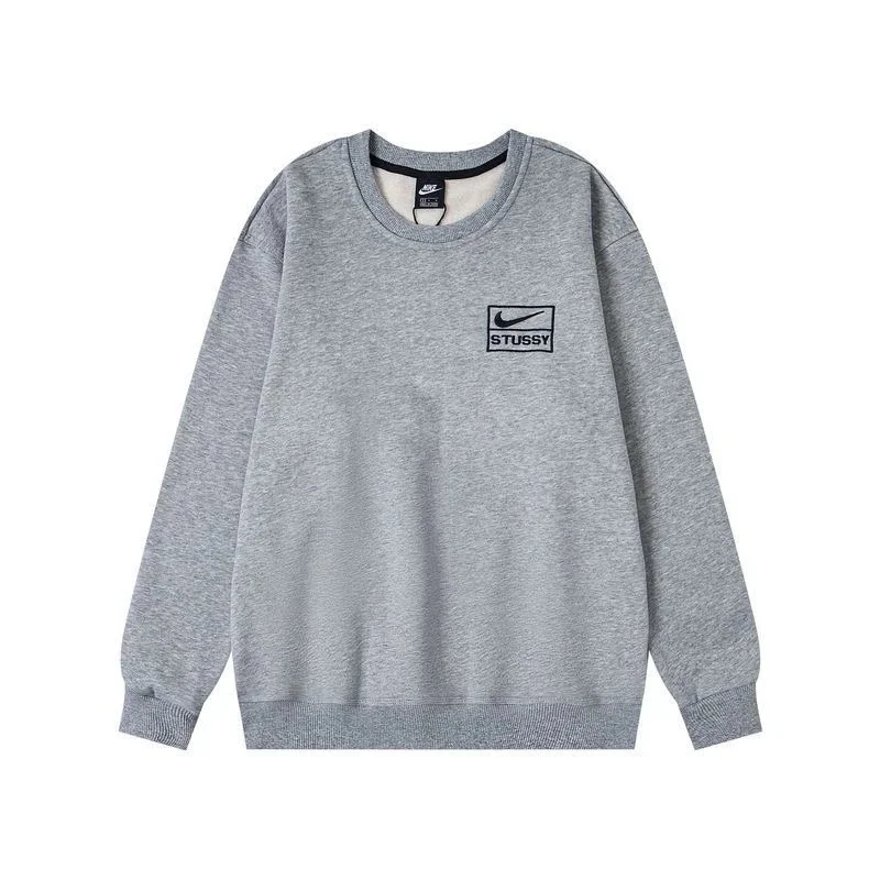 Nike Nike x Stussy Crew Neck Sweatshirt Heather Grey Grey