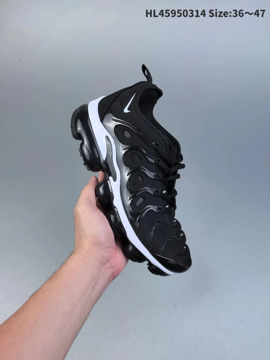 Nike Nike Air Max Vapormax Plus Black/White Sneakers Black - 1