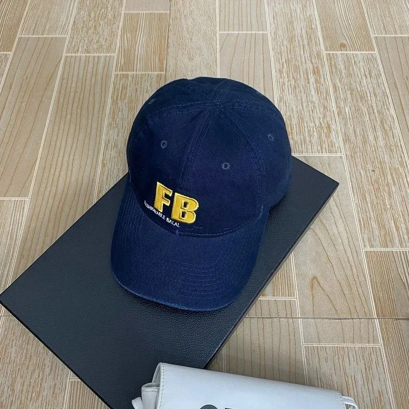 Other Fashonable Balal FBL Yellow Cap Headwear Navy - 1