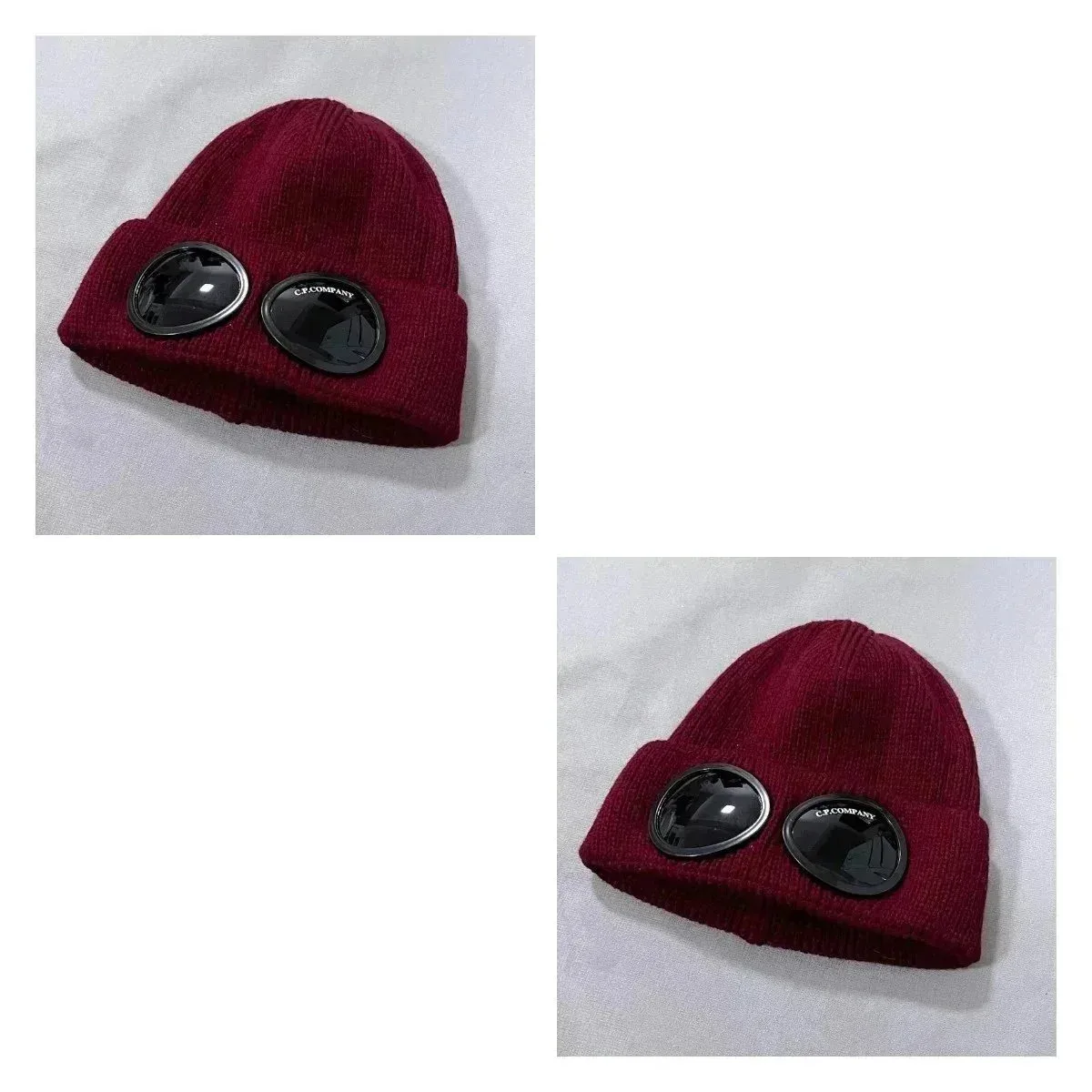 CP Company CP Company Goggle Beanie Red Headwear Red - 1
