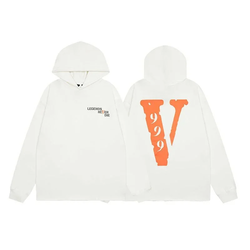 VLONE VLONE Staple White/Orange Hoodie White - 1
