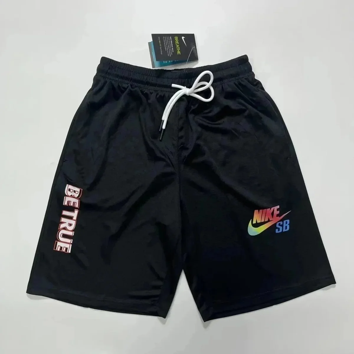 Nike Nike SB BE TRUE Black/Rainbow Shorts Black