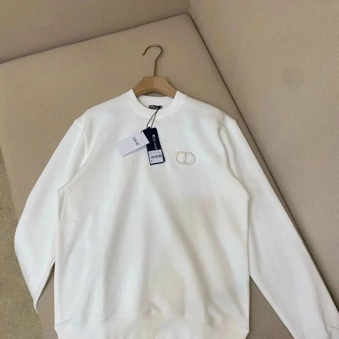 Dior Dior Oblique White Sweatshirt White