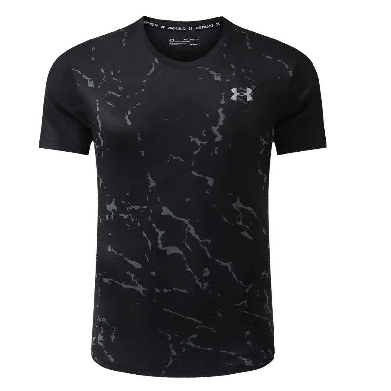 Under Armour Under Armour Black Marble T-Shirt Black